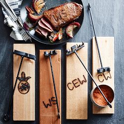 Williams Sonoma Monogrammed Forged Steak Brand