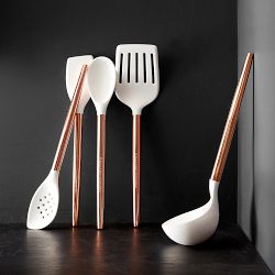 Silicone Ladle with Copper Handle