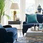 Faux Shagreen Side Table, Grey (20&quot;)