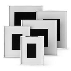 Polished Nickel Gallery Frame