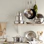 Williams Sonoma Signature Thermo-Clad&#8482; Stainless-Steel Stock Pot, 8-Qt.