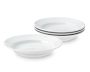 Apilco Tr&#232;s Grande Soup Plates, Set of 4