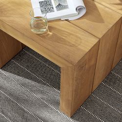 Larnaca Outdoor Teak Side Table (24&quot;)