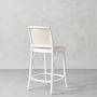 Ton 811 Dining Counter Stool, White Cane
