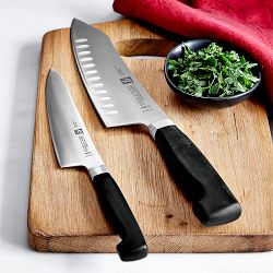Zwilling J.A. Henckels Four Star Santoku &amp; Prep Knives, Set of 2
