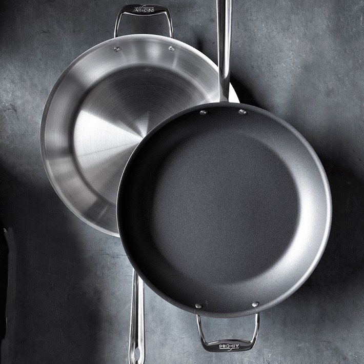 Williams-Sonoma - オールクラッド　d5  ステンレスフライパン　12インチ All-Clad d5 Stainless-Steel Nonstick Covered Frying Pan