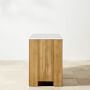 Larnaca Outdoor Teak 2-Door Cabinet (54.5&quot;)