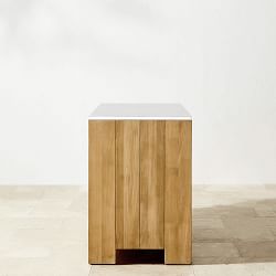 Larnaca Outdoor Teak 2-Door Cabinet (54.5&quot;)