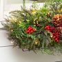 Outdoor Winter Evergreen Window Box