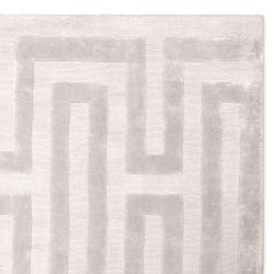 Textured Tencel Hand Knotted Rug