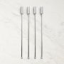 ANNA New York Striations Cocktail Stirrers, Set of 4