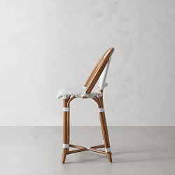 Parisian Bistro Woven Counter &amp; Bar Stool