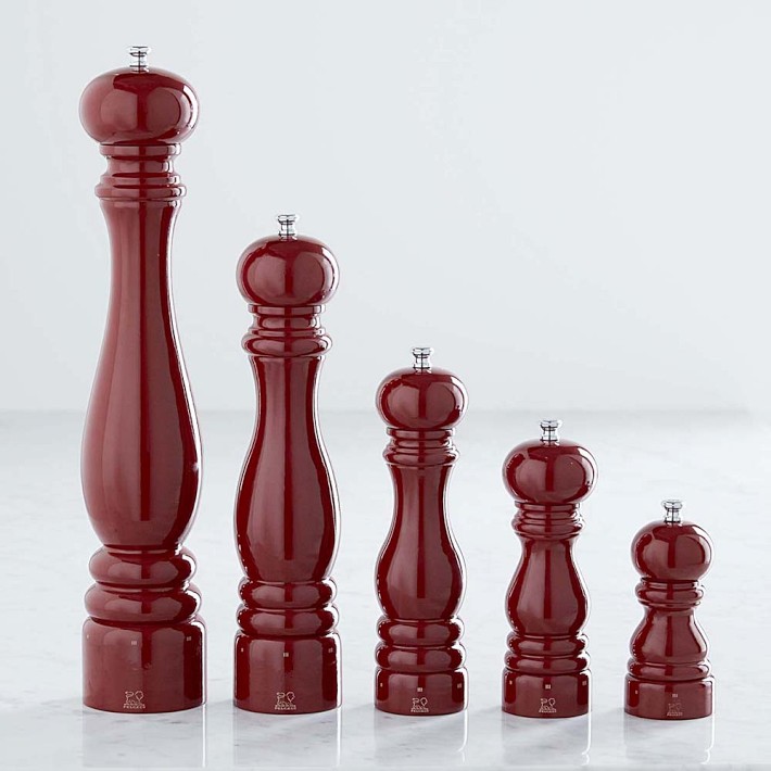 Peugeot Paris U Select Salt &amp; Pepper Mills, Red Lacquer