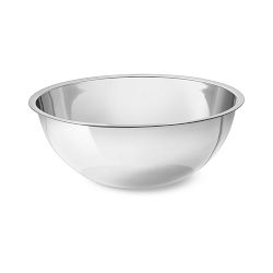 Stainless Steel Restaurant Bowl, 4-Qt.
