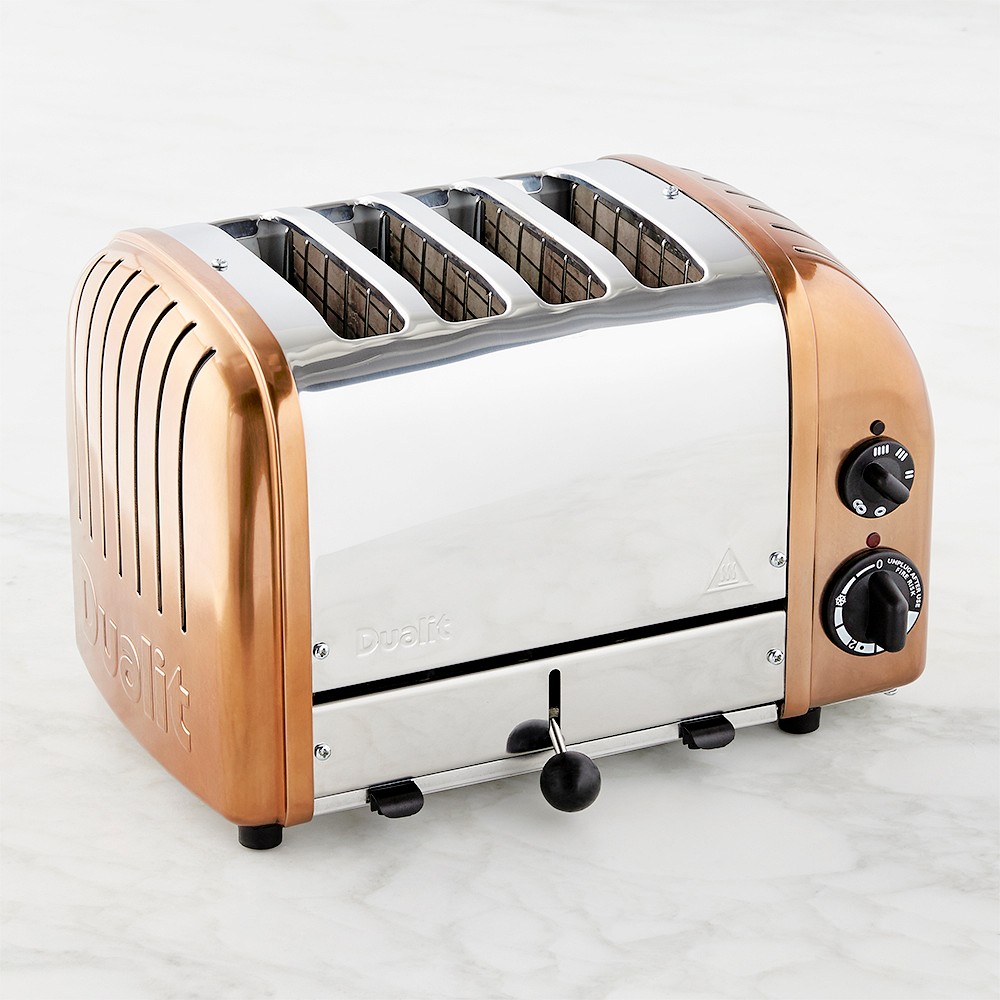 Dualit New Generation Classic 4-Slice Toaster - Copper
