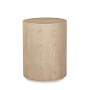 Baron Side Table, Shagreen, Ivory