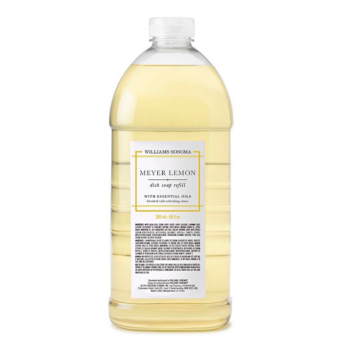 Williams Sonoma Meyer Lemon Dish Soap Refill, 68oz.