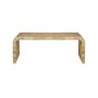 Holland Coffee Table, Rectangular, Wood, Light Burled Wood
