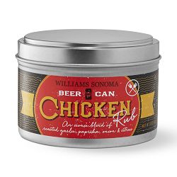 Williams Sonoma Rub, Beer Can Chicken