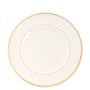 Pickard Signature Plain Dinner Plate, Gold