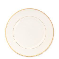 Pickard Signature Plain Dinner Plate, Gold