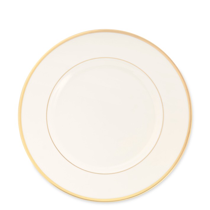 Pickard Signature Plain Dinner Plate, Gold