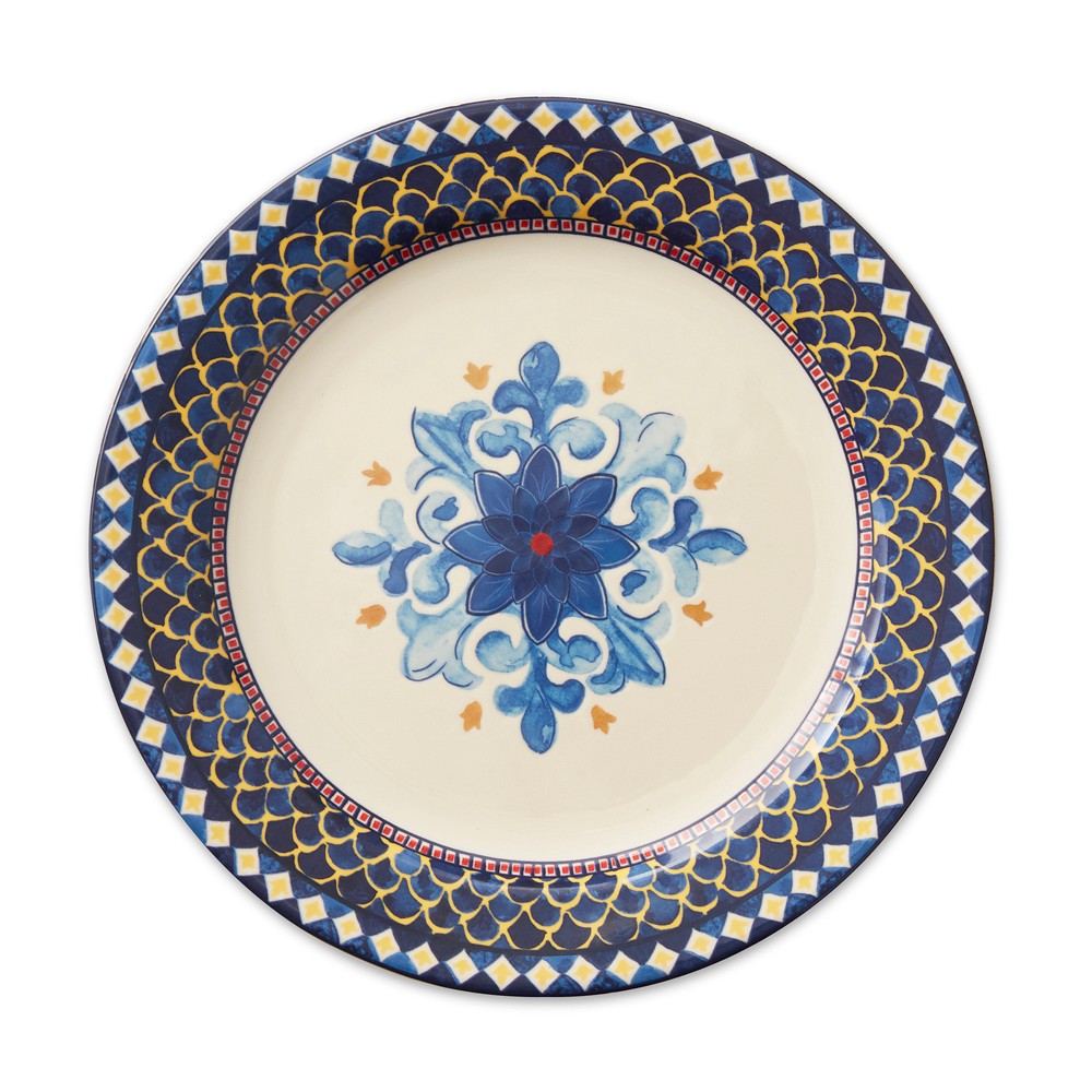 Single Blue - Sicily Ceramic Dinner Plates