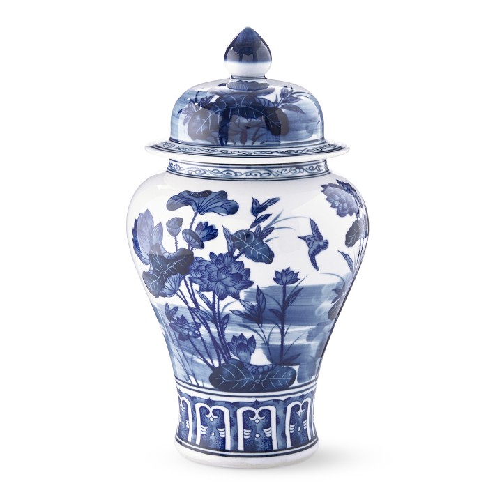 Lotus Ginger Jar Floral