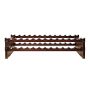 Walnut Wine Rack, 12 X 2, 24-Bottle
