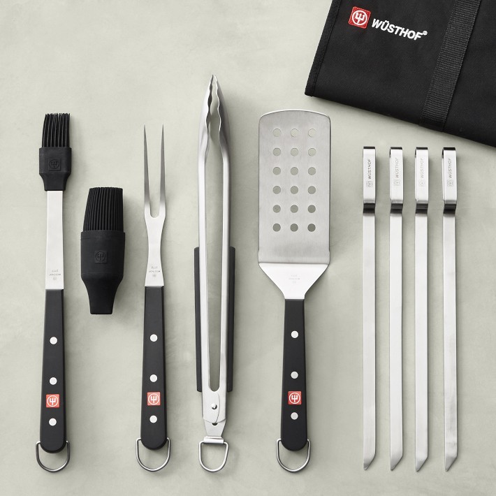Wüsthof 8-Piece BBQ Set with Bag