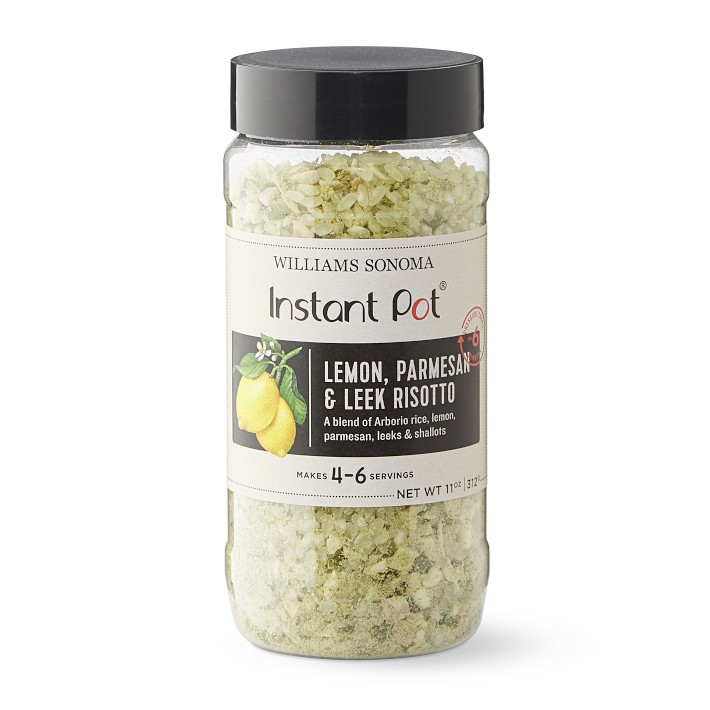 Instant Pot Lemon Parmesan Leek Risotto