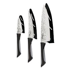 KAI Luna 3-Piece Essential Set, Chef's, Utility & Paring Knife