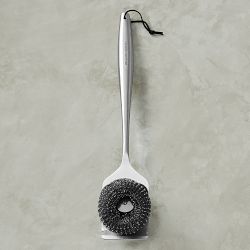 Williams Sonoma Stainless-Steel Handled BBQ Cleaning Brush