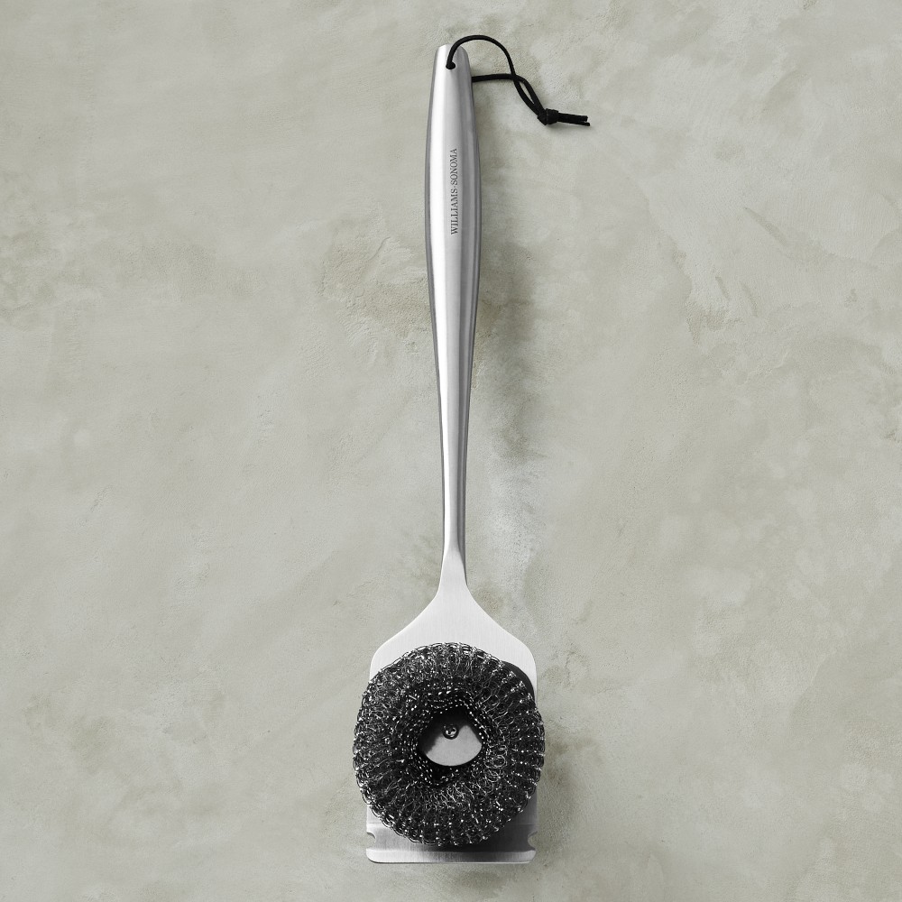 Williams Sonoma Stainless-Steel Handled BBQ Cleaning Brush