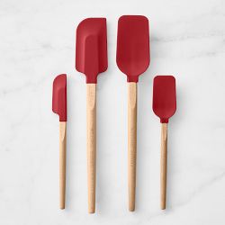 Williams Sonoma Classic Ultimate Silicone Spatula Set, Red