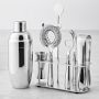 Insulated Cocktail Shaker & Stainless Steel Bar Tool Set with Stand
