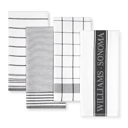 Williams Sonoma Multi-Pack Towels, Jet Black