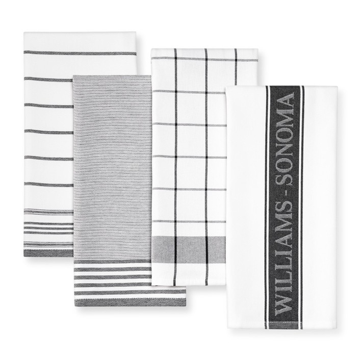 Williams Sonoma Multi-Pack Towels, Jet Black
