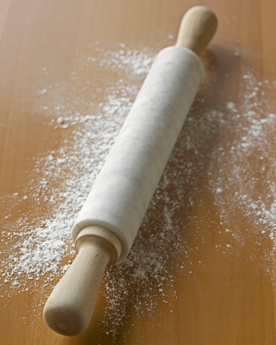 OPEN BOX: Carrara Marble Barrel Rolling Pin