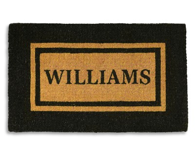 Personalized Picture Frame Coir Doormat
