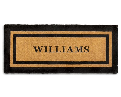 Personalized Picture Frame Coir Doormat