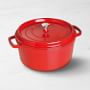 Staub Enameled Cast Iron Round Dutch Oven, 7-Qt., Cherry