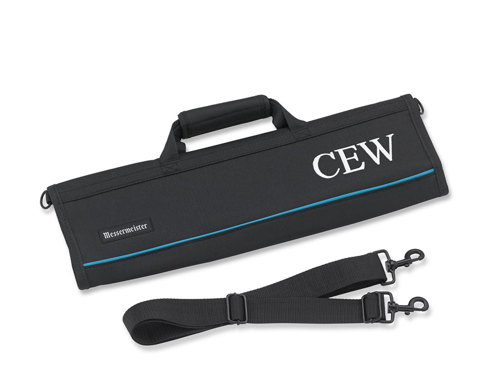 Messermeister 8-Slot Knife Rolls, Black