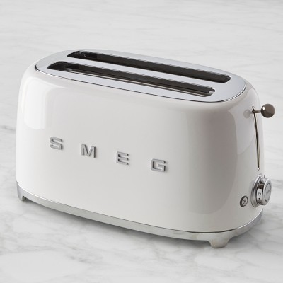 Smeg 4-Slice Toaster, White