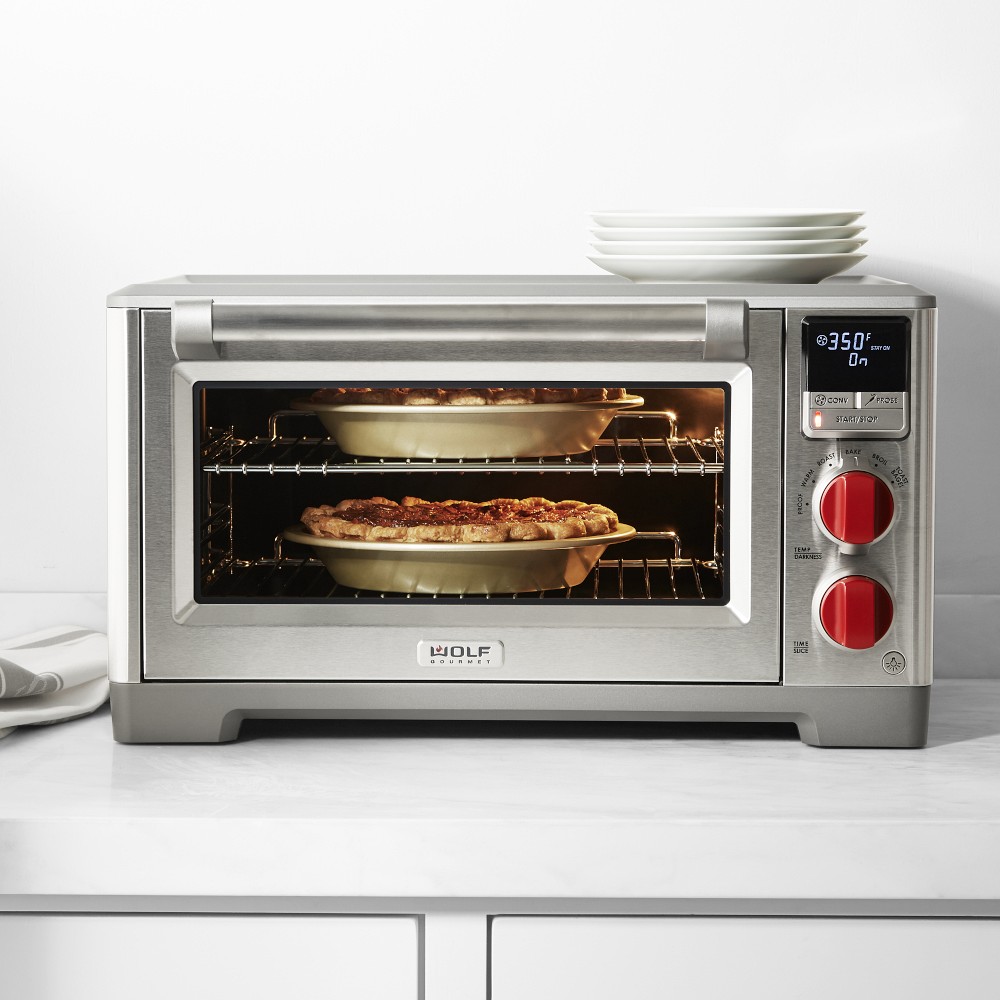 Wolf Gourmet Countertop Oven Elite, Red Knob
