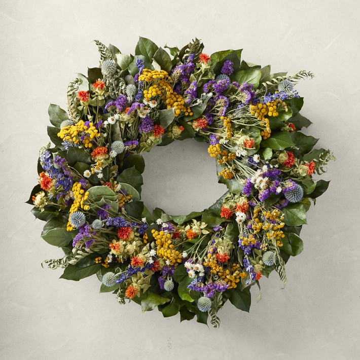 Painters Palette Wreath, 22"