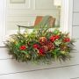 Outdoor Winter Evergreen Window Box