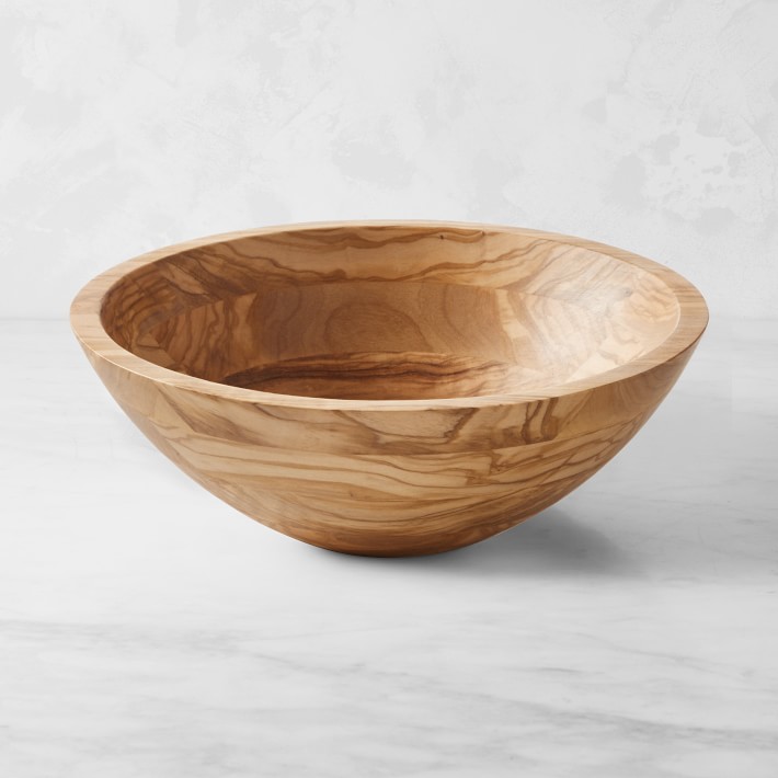 Olivewood Salad Bowl, 9"