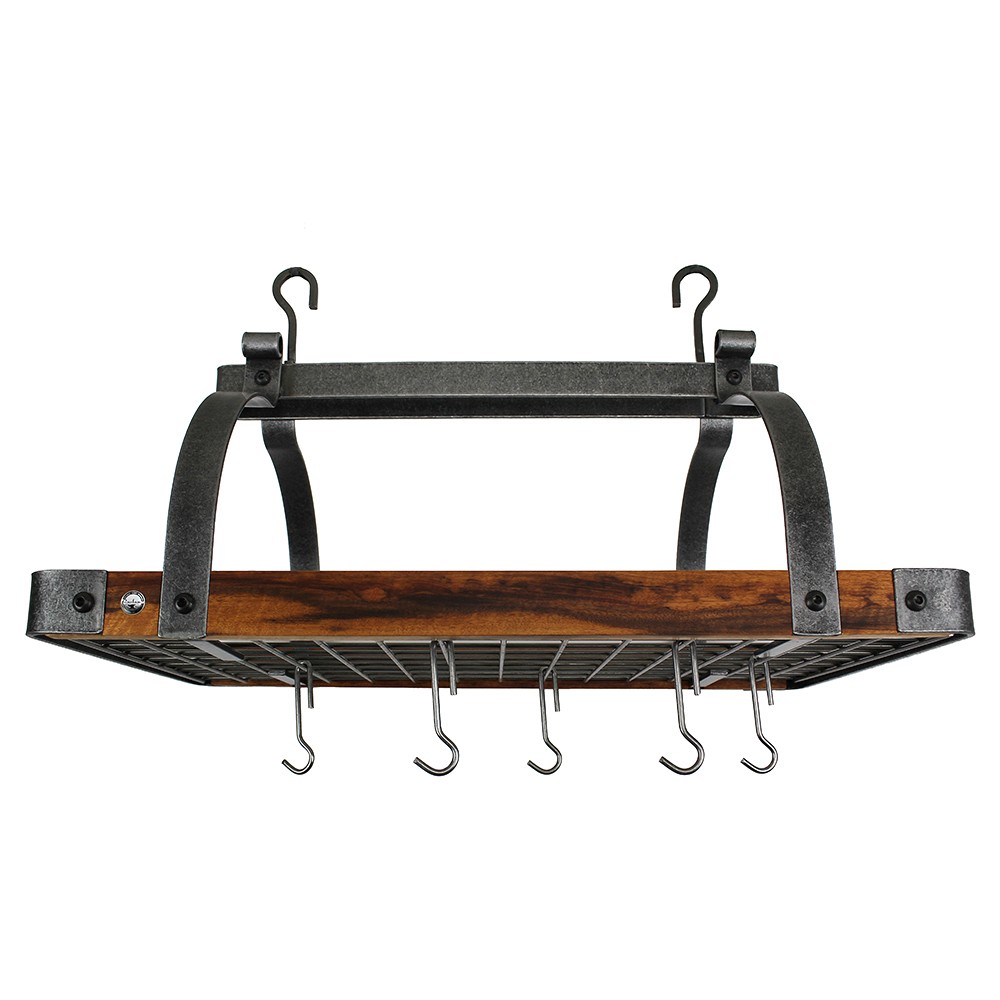 Enclume Sig Steel & Tigerwood Rectangular Rack, 30"