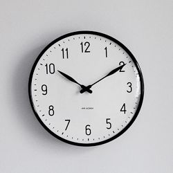 Arne Jacobsen City Wall Clock | Williams Sonoma Arne Jacobsen City Wall Clock | Williams Sonoma